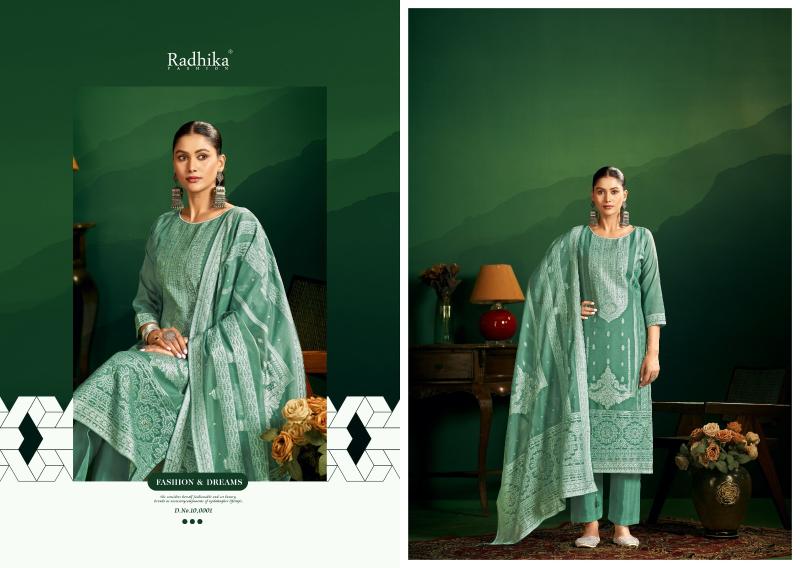 Azara banarashi adah-11 wholesale dress materials in surat with price  - wholesale export
